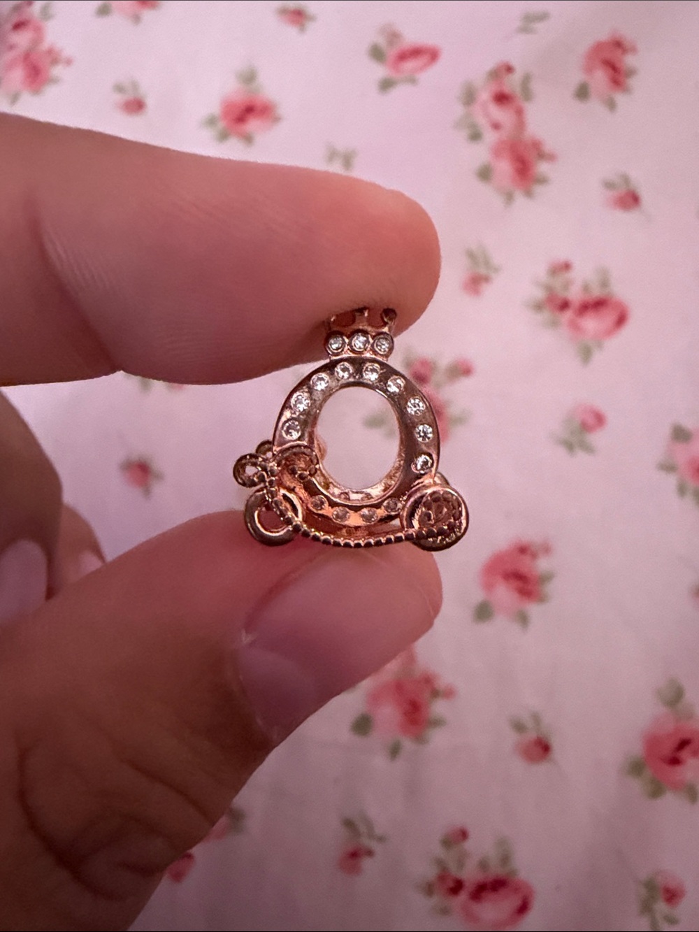 Pandora Rose Gold Carriage Charm